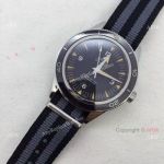 Swiss Omega Seamaster Watch: New - SS Black Nato strap